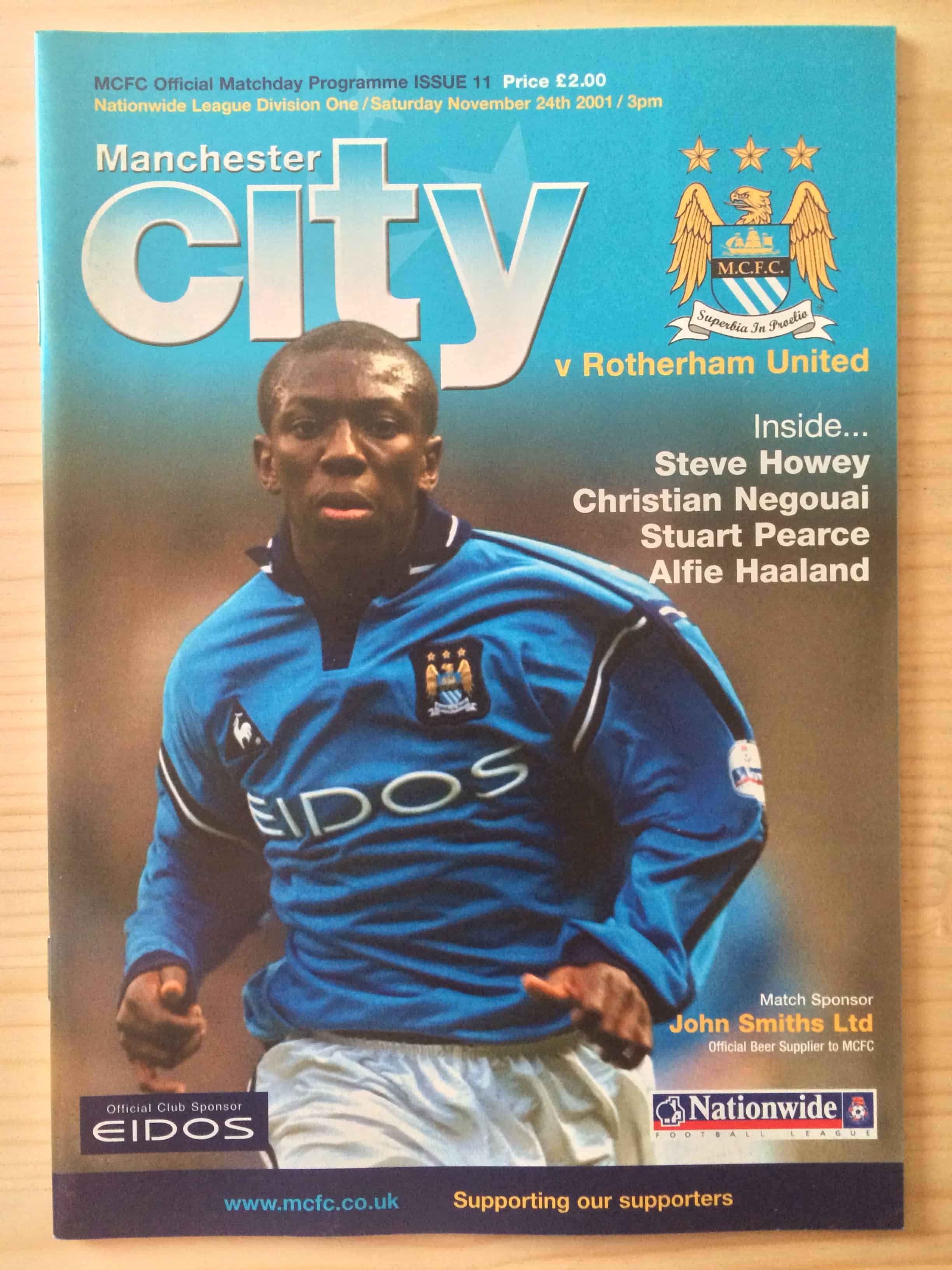 Manchester City FC v Rotherham United FC